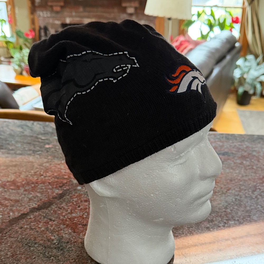 Denver Broncos NFL Onfield sideline fleece lined long knit